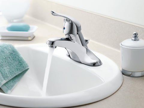 Moen Chateau single-handle operation for easy water control