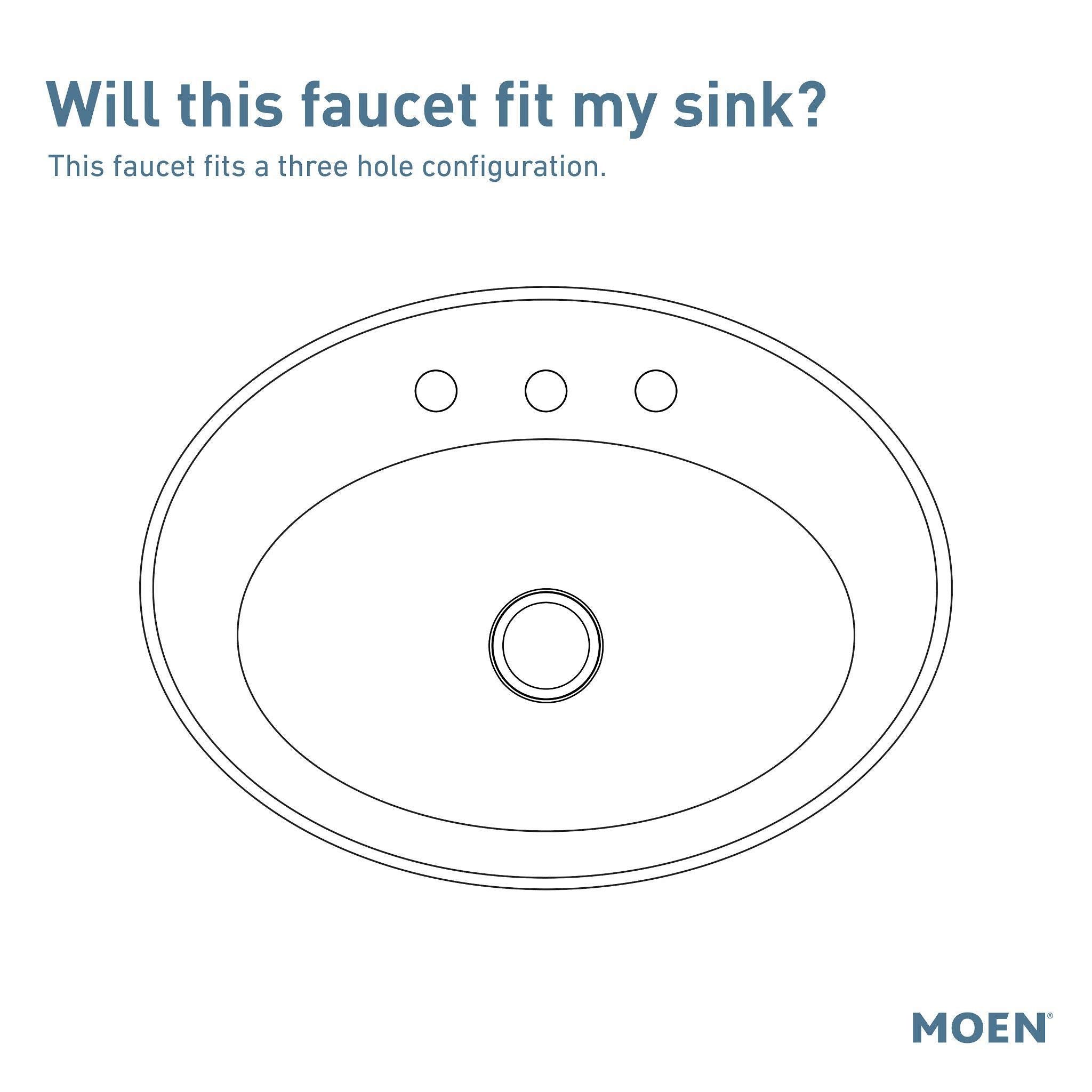 Moen Chateau WaterSense certified faucet supports efficient water use
