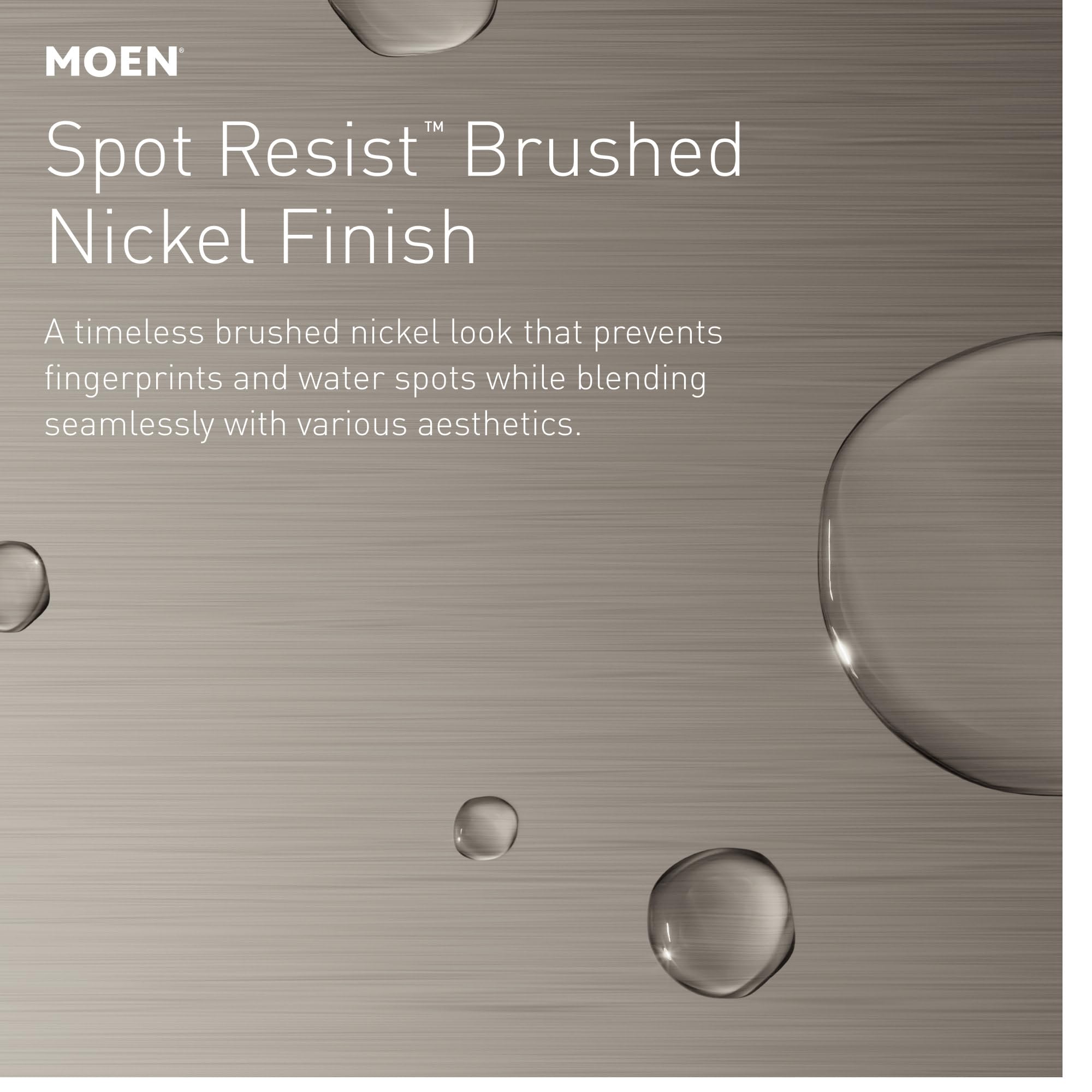 Close-up of magnetic docking system on Moen Engage showerhead