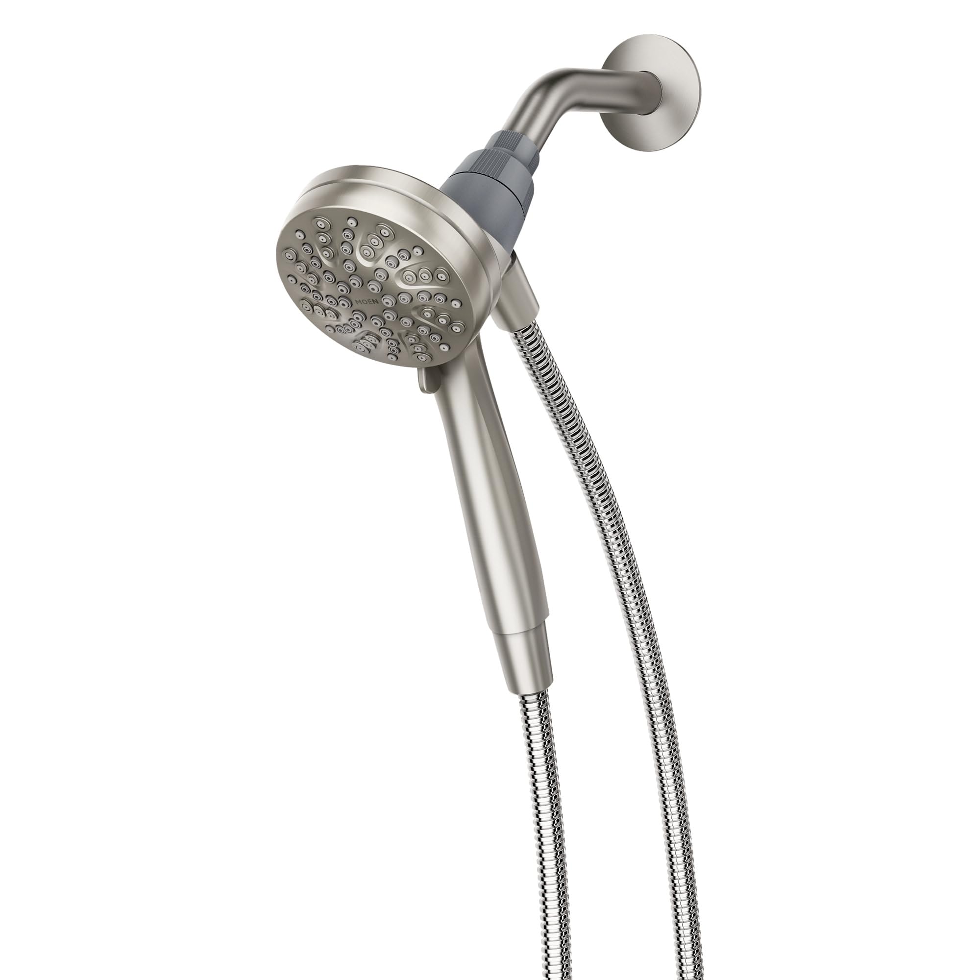 60-inch flexible hose extends reach for baths and cleaning