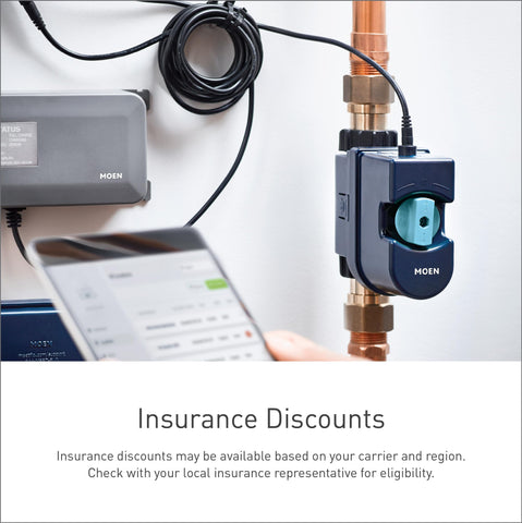 System detects freezing risk and temperature changes affecting pipes