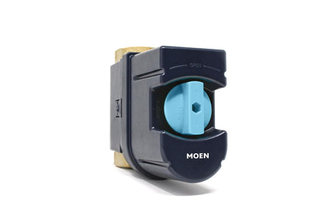 Moen Flo Smart Water Monitor on main line detects anomalies to help prevent damage.