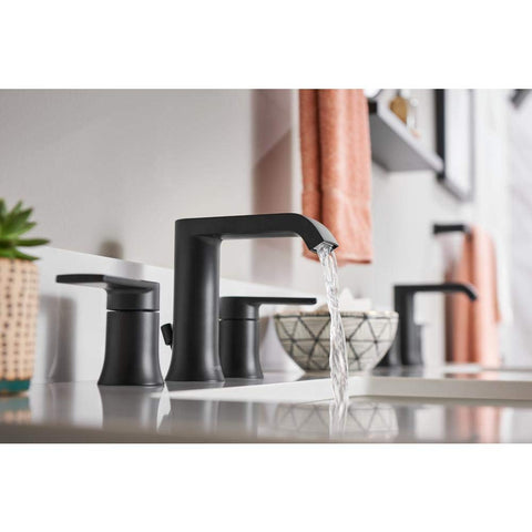 Moen Genta 8in-wide spread configuration on standard sink
