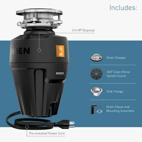 Moen Host EX75c fast-track installation diagram for quicker setup