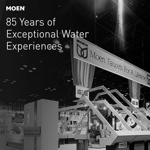Moen Hydro Energetix chrome finish adds a premium, reflective look.