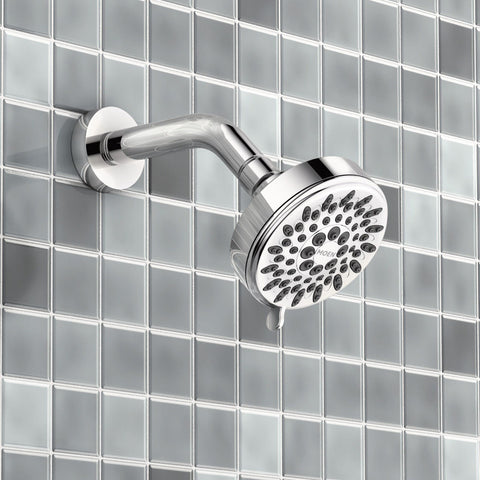 Moen Ignite chrome quick-install makes upgrades easy.