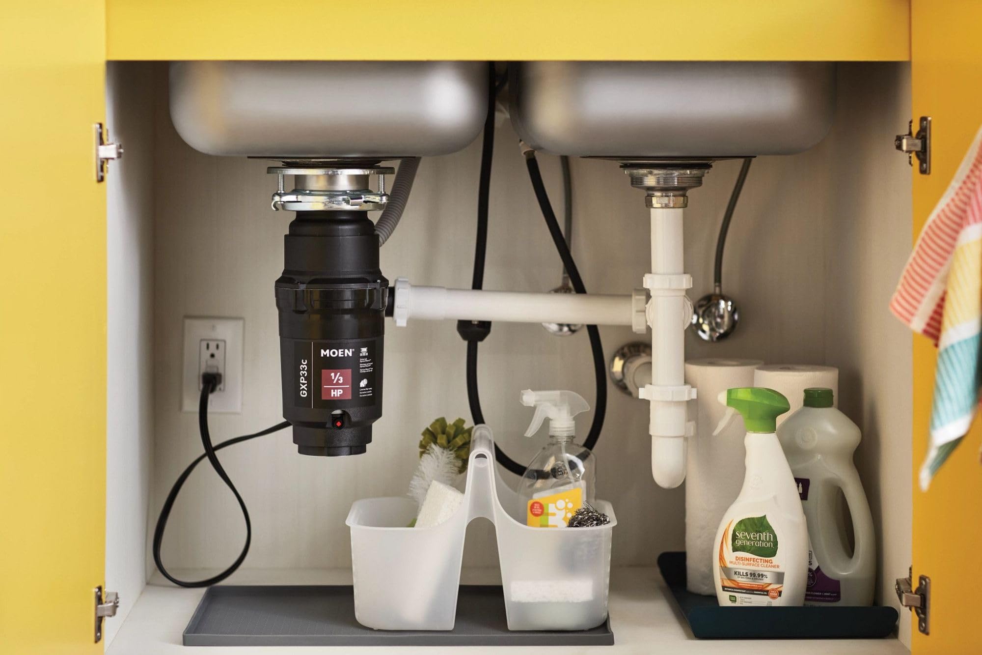 Moen Lite Series PRO eco-friendly option reduces kitchen waste.