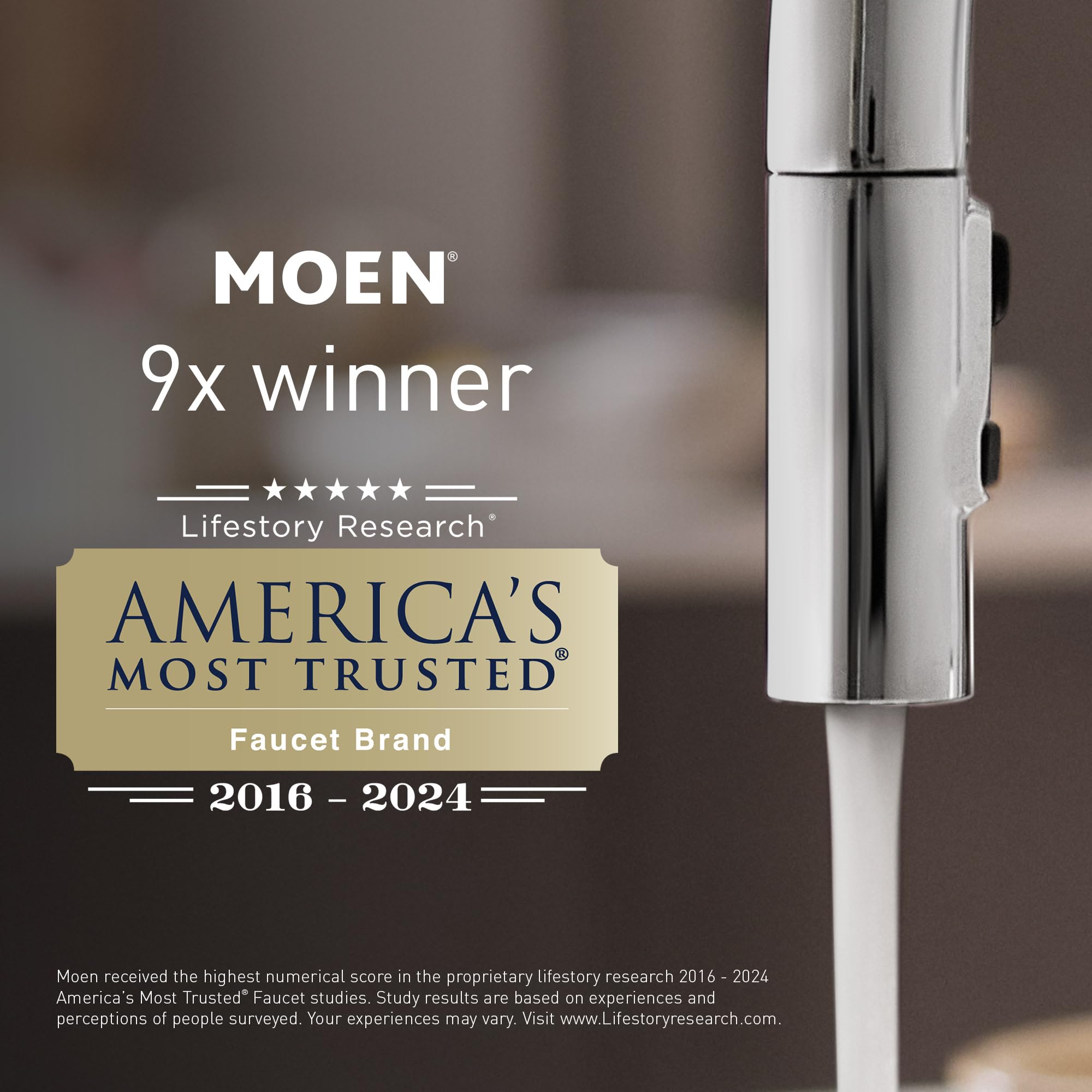 Moen Magnetix remote dock ideal for bathing children