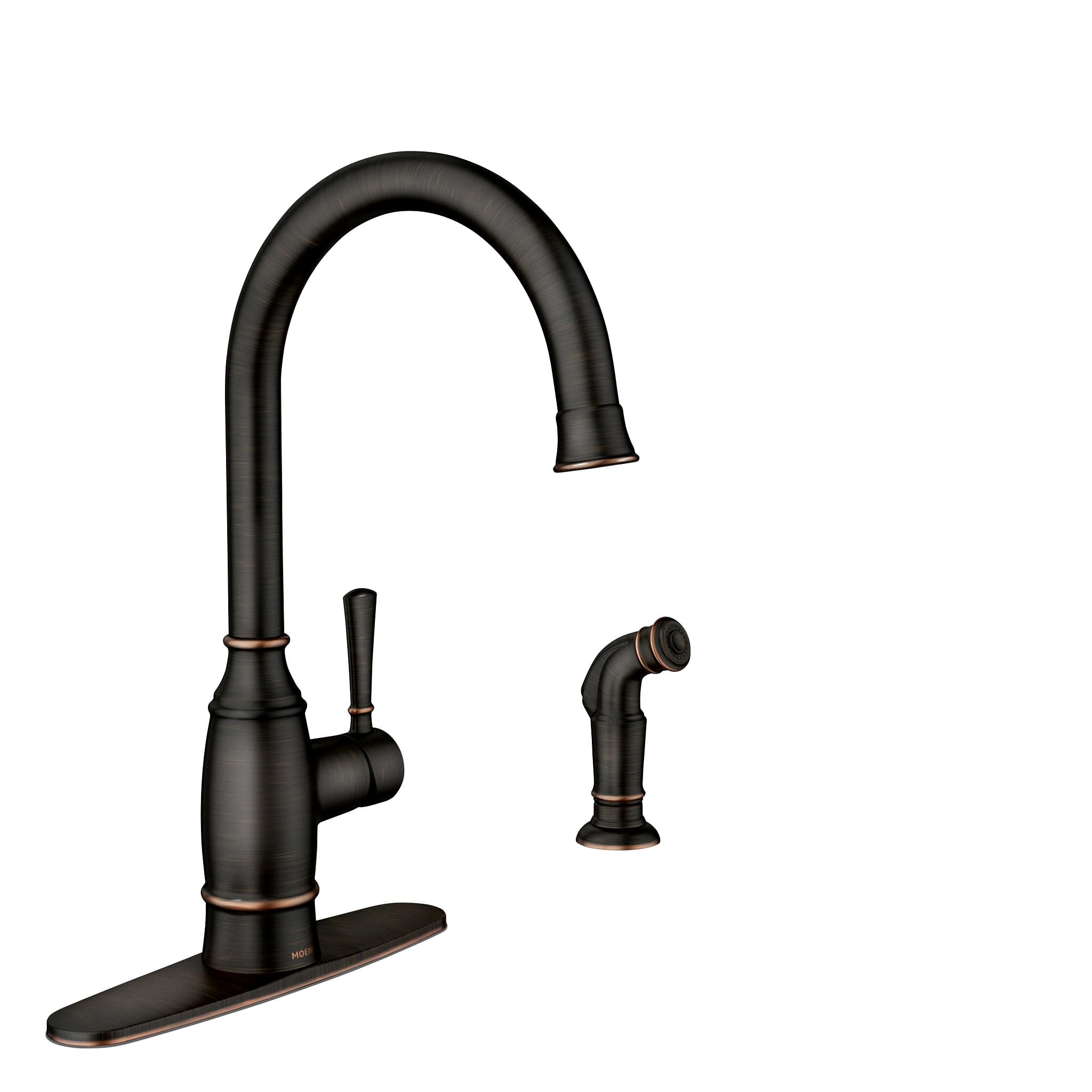 Moen Noell delivers precise water flow for daily kitchen tasks.