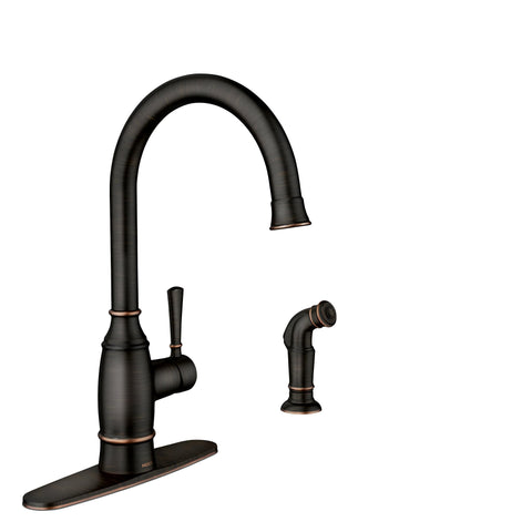 Moen Noell delivers precise water flow for daily kitchen tasks.