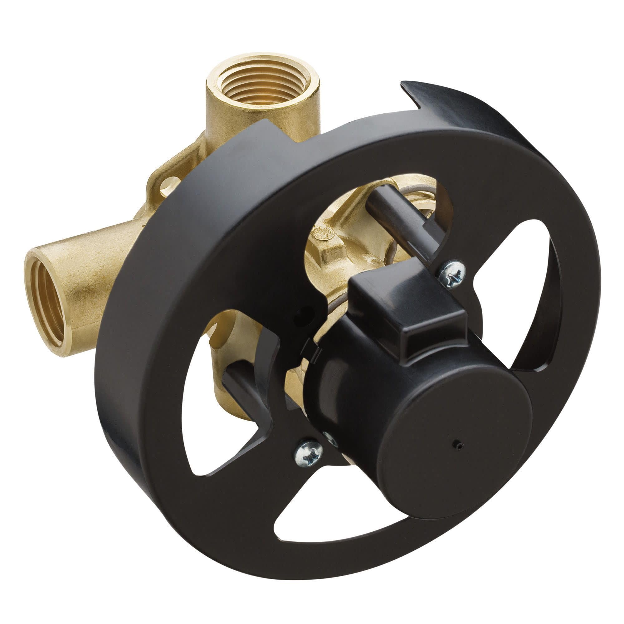 PosiTemp 4-port valve design enabling balanced water pressure.