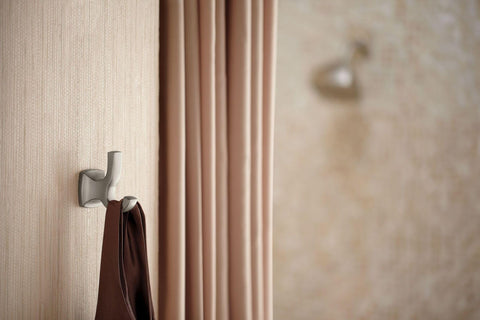 Versatile placement for bath or kitchen towel storage
