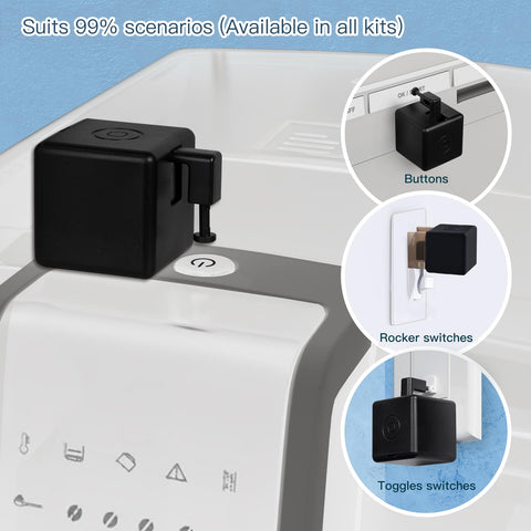 MOES Fingerbot Plus retrofit to a wall switch for smart home upgrade