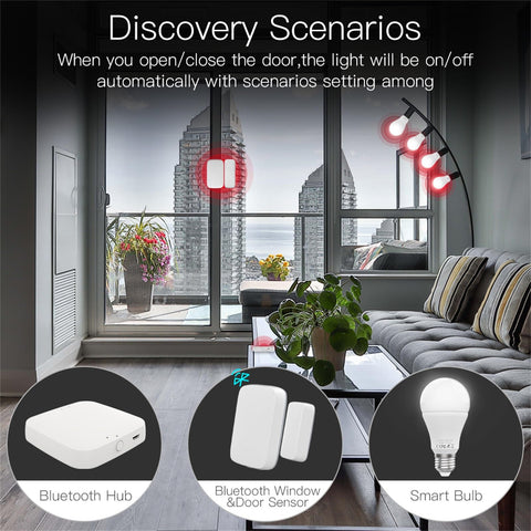MOES FingerBot Tuya hub links FingerBot to Wi‑Fi
