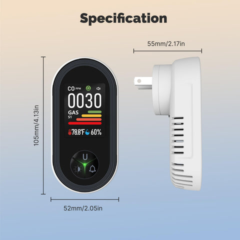 MOES plug-and-play installation requires no wiring for quick setup.