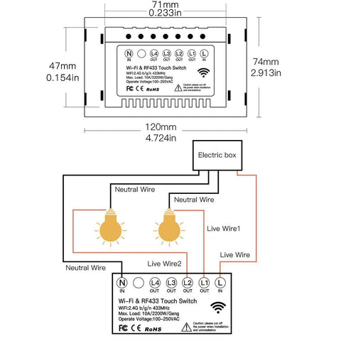 MOES scheduling and timer features in the app for automated lighting.