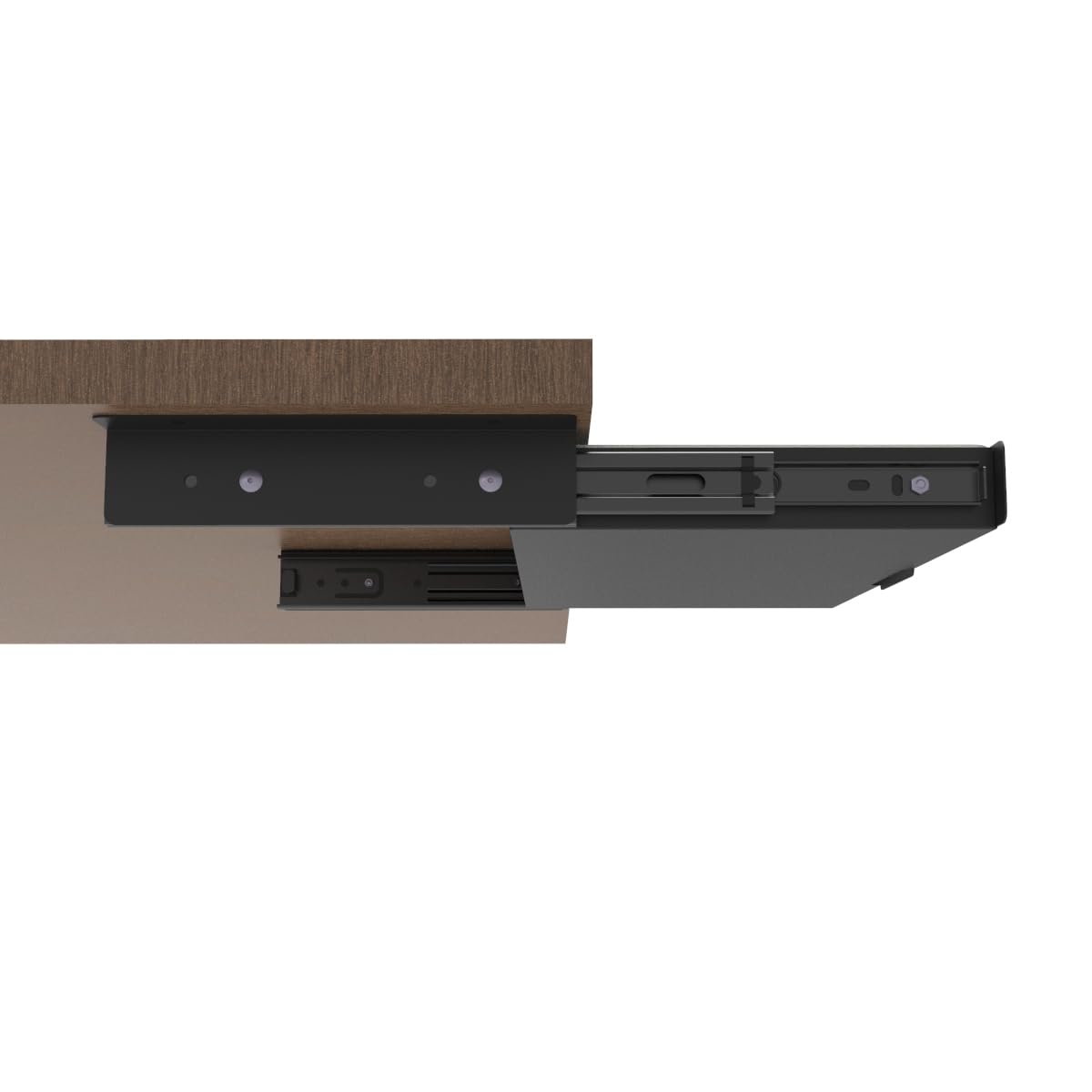 Mofangtech quick installation with brackets for secure under-desk mounting.