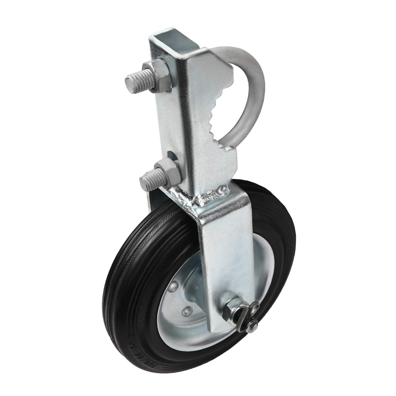 MOFEEZ round-pipe gate wheel fits 1-5/8 to 2 inch frames for metal gates.