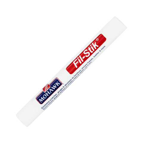 Mohawk Fil-Stik white filler for furniture scratches; simple touch-up with durable color