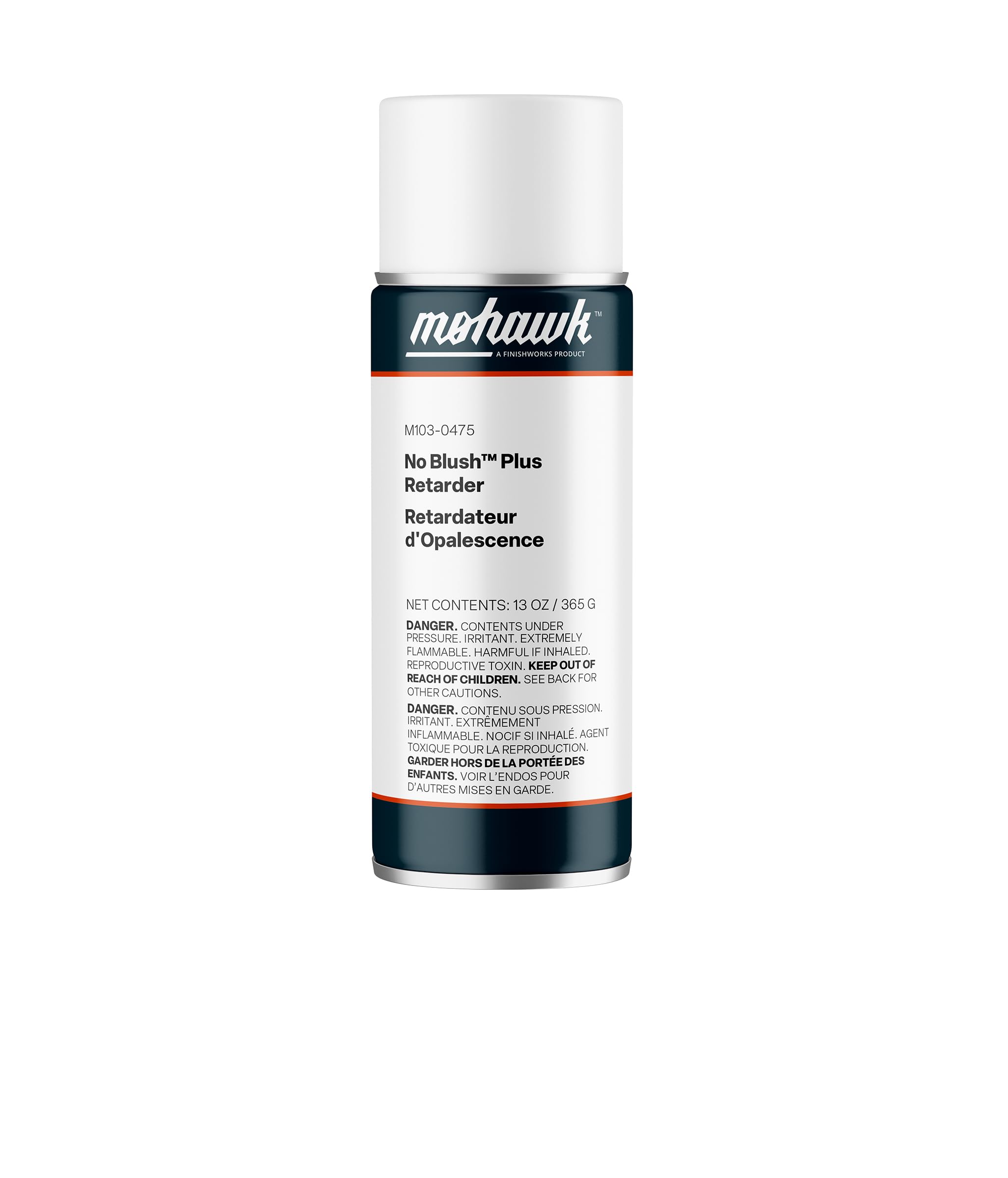 Mohawk No-Blush Plus Retarder spray can removes lacquer blush from wood