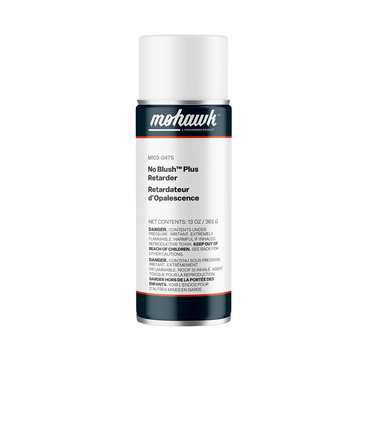 Mohawk No-Blush Plus Retarder spray can removes lacquer blush from wood