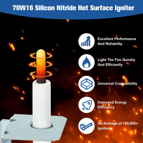 MOHTOL 70W16 wire length of 14 inches supports flexible routing.