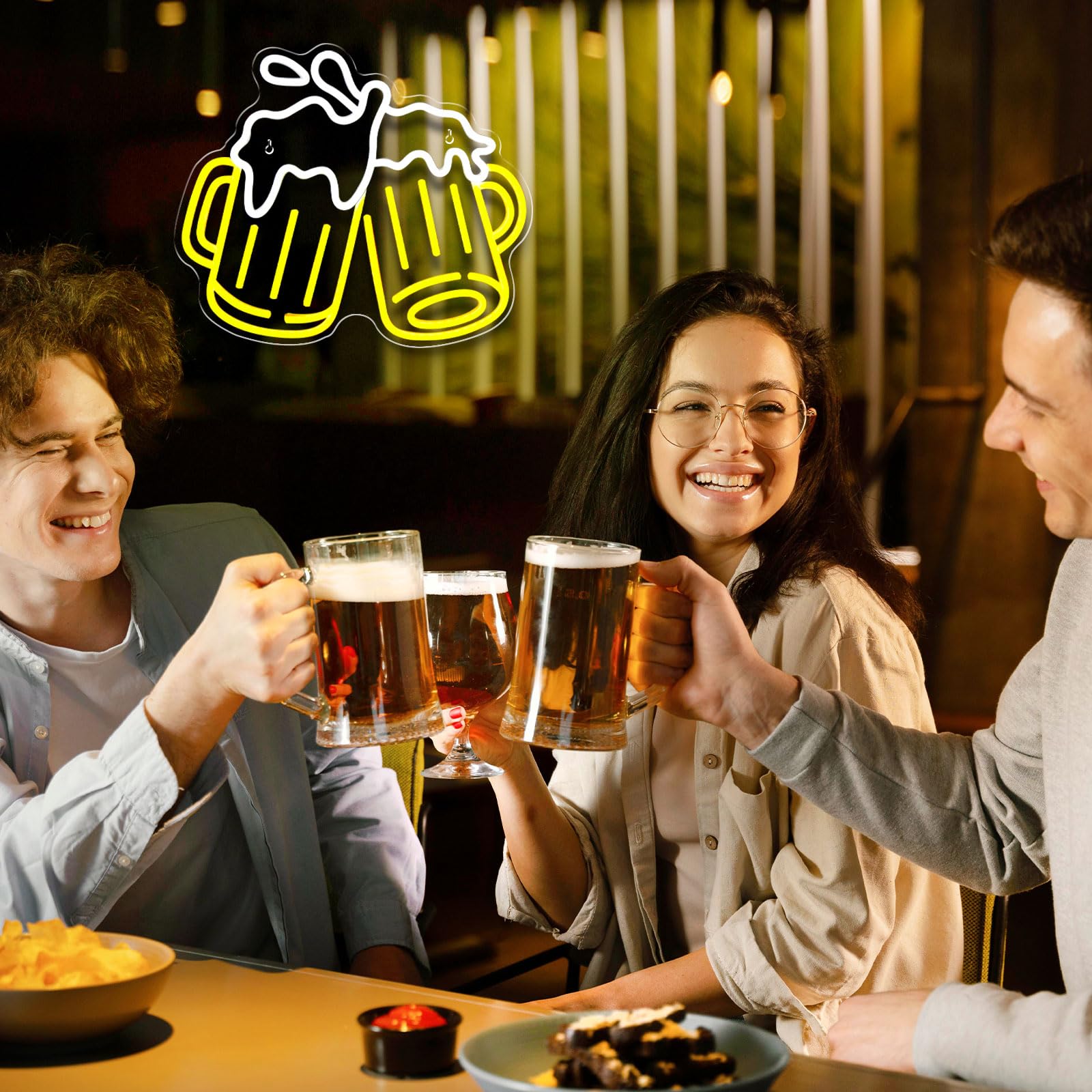 Mojoish beer neon sign makes a thoughtful gift for fans.
