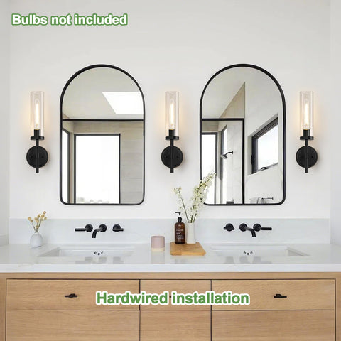 MOKATNG wall sconce supports up or down installation for hallway or mirror spaces