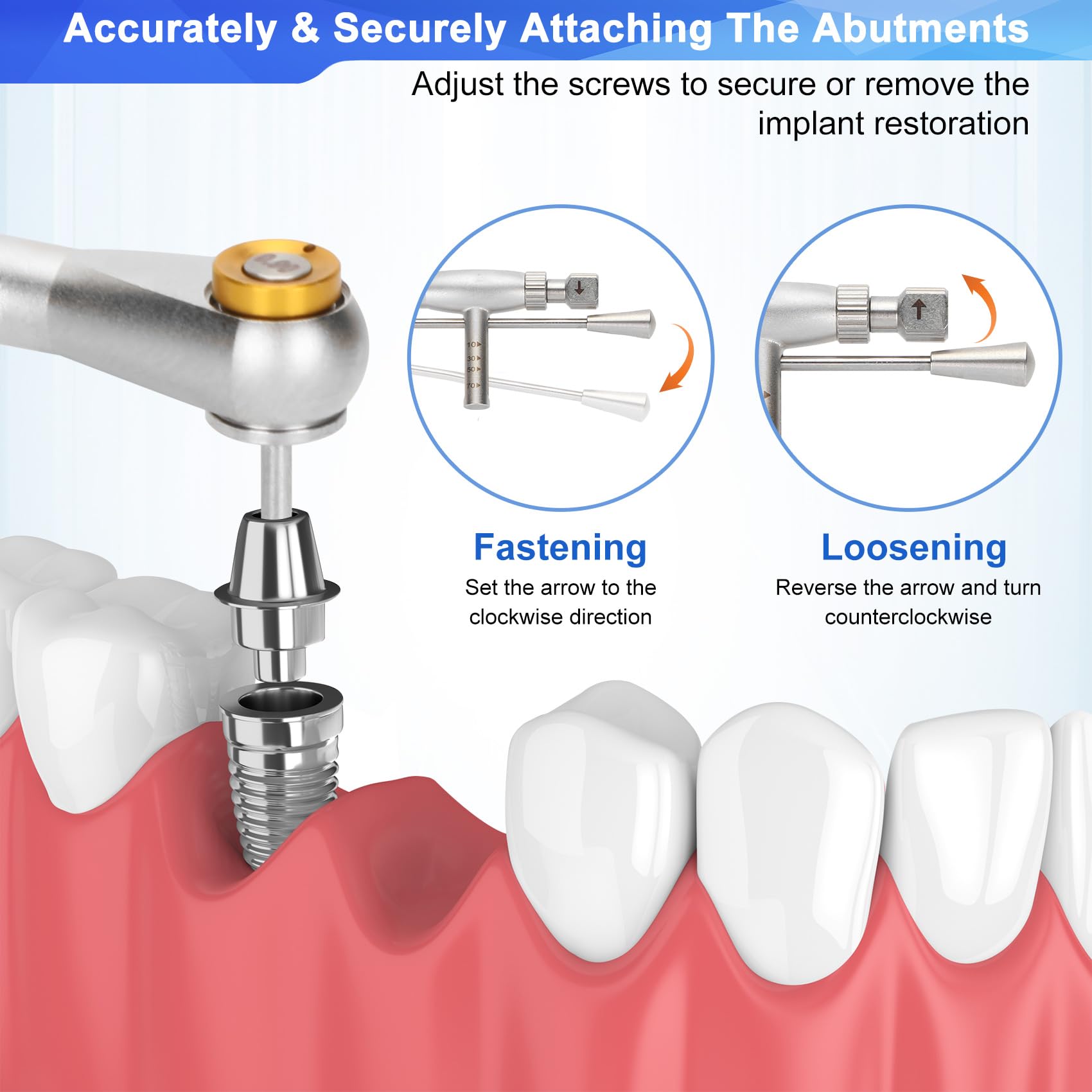 Mokemok fully autoclavable kit supports hygiene and reliability.