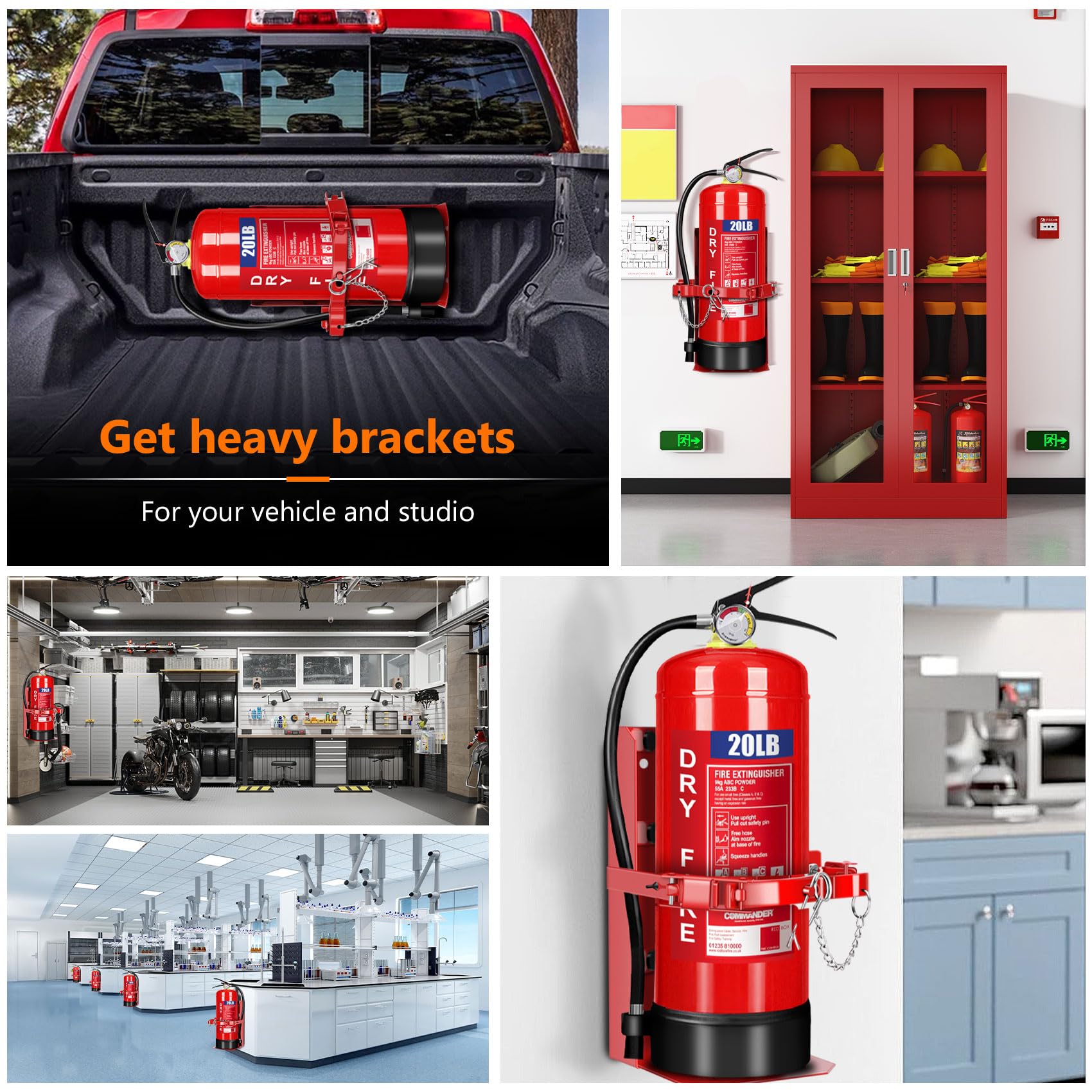 Mokemok red packaging emphasizes visibility for safety equipment