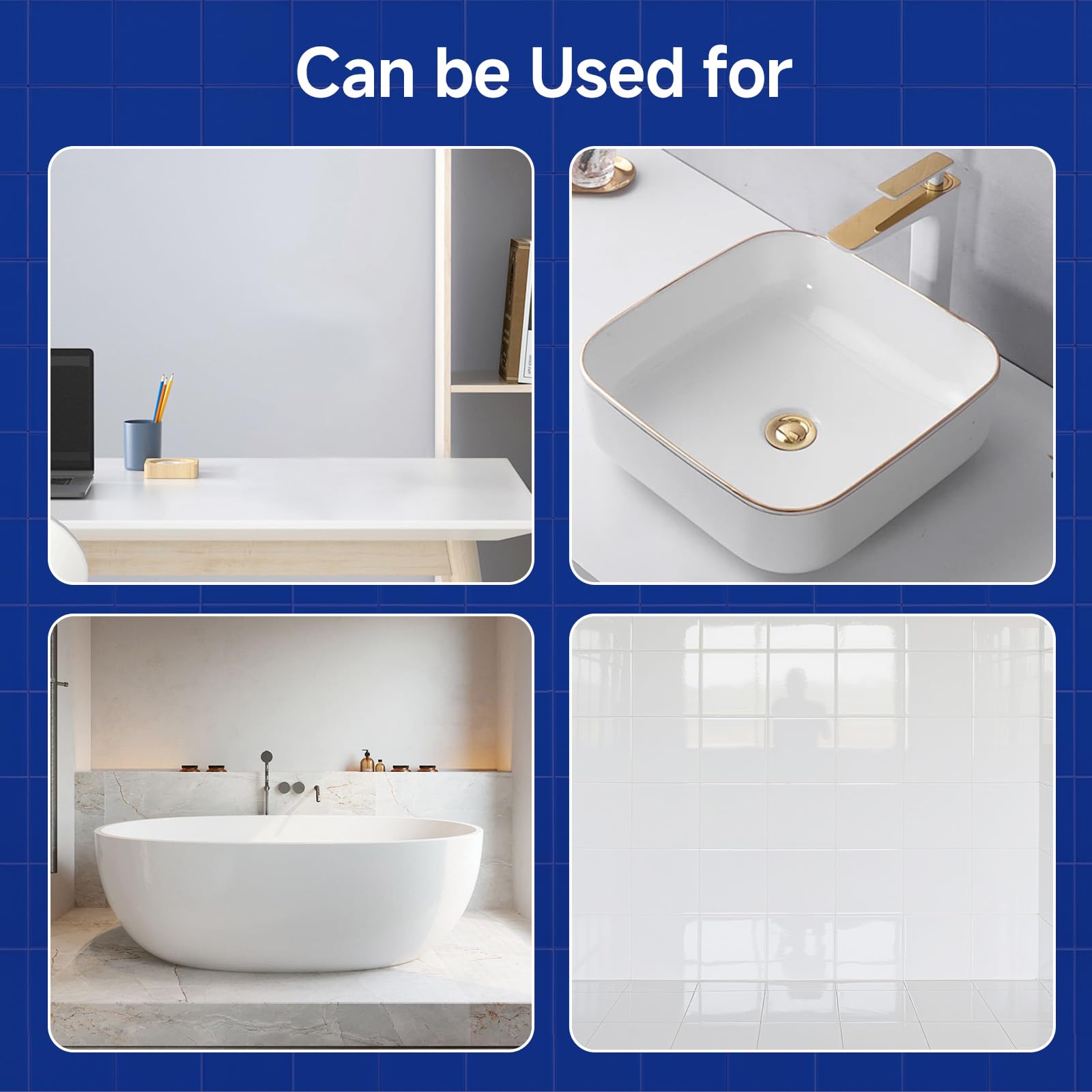 Mollor 4-inch roller for smooth, even tile coverage.