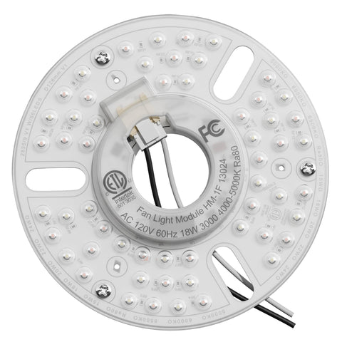 Momolumen 5 inch LED retrofit kit for ceiling fans upgrade with brighter, even lighting