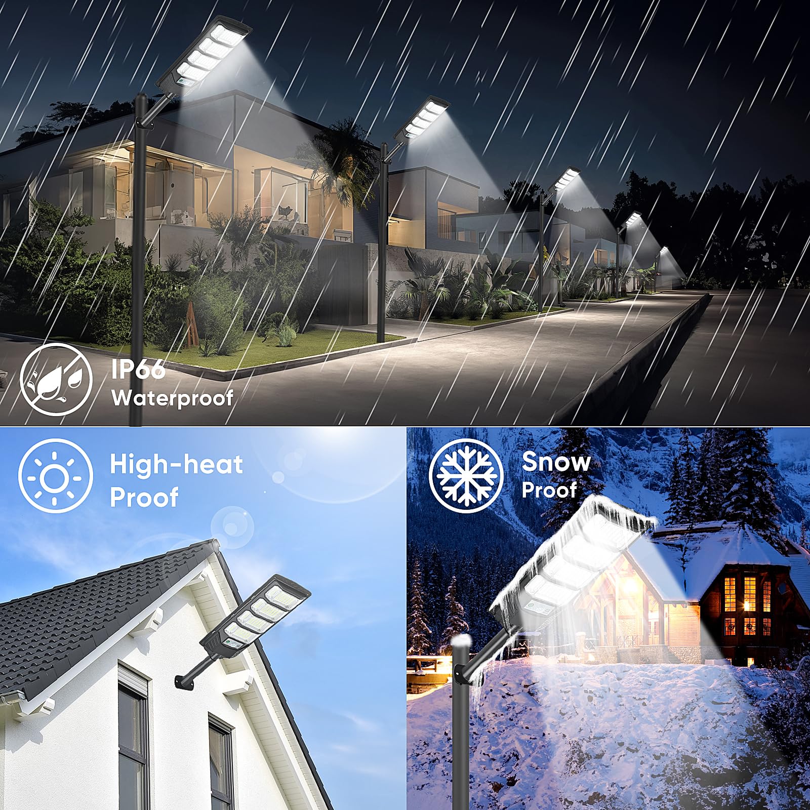 MoMyofdy 12000lm lights illuminate entrances and driveways with motion sensing.