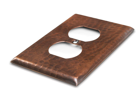 Monarch Abode antique copper wall plate with timeless patina