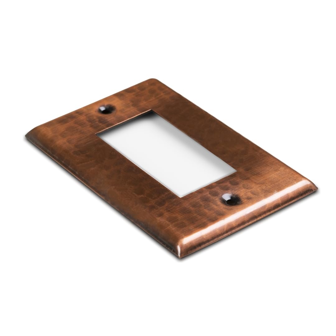 Monarch Abode brushed nickel wall plate provides versatile finish for interiors