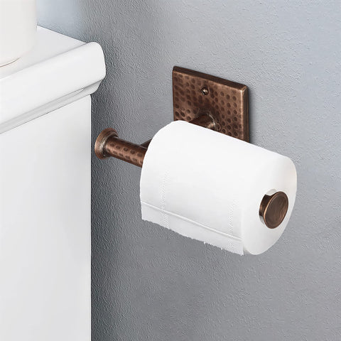 Monarch Abode wall-mounted holder with compact 3x3 plate for small bathrooms