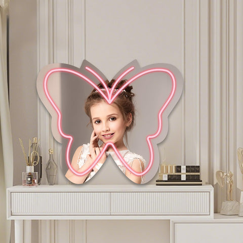 Moneter acrylic vanity mirror for bedroom decor and daily routines