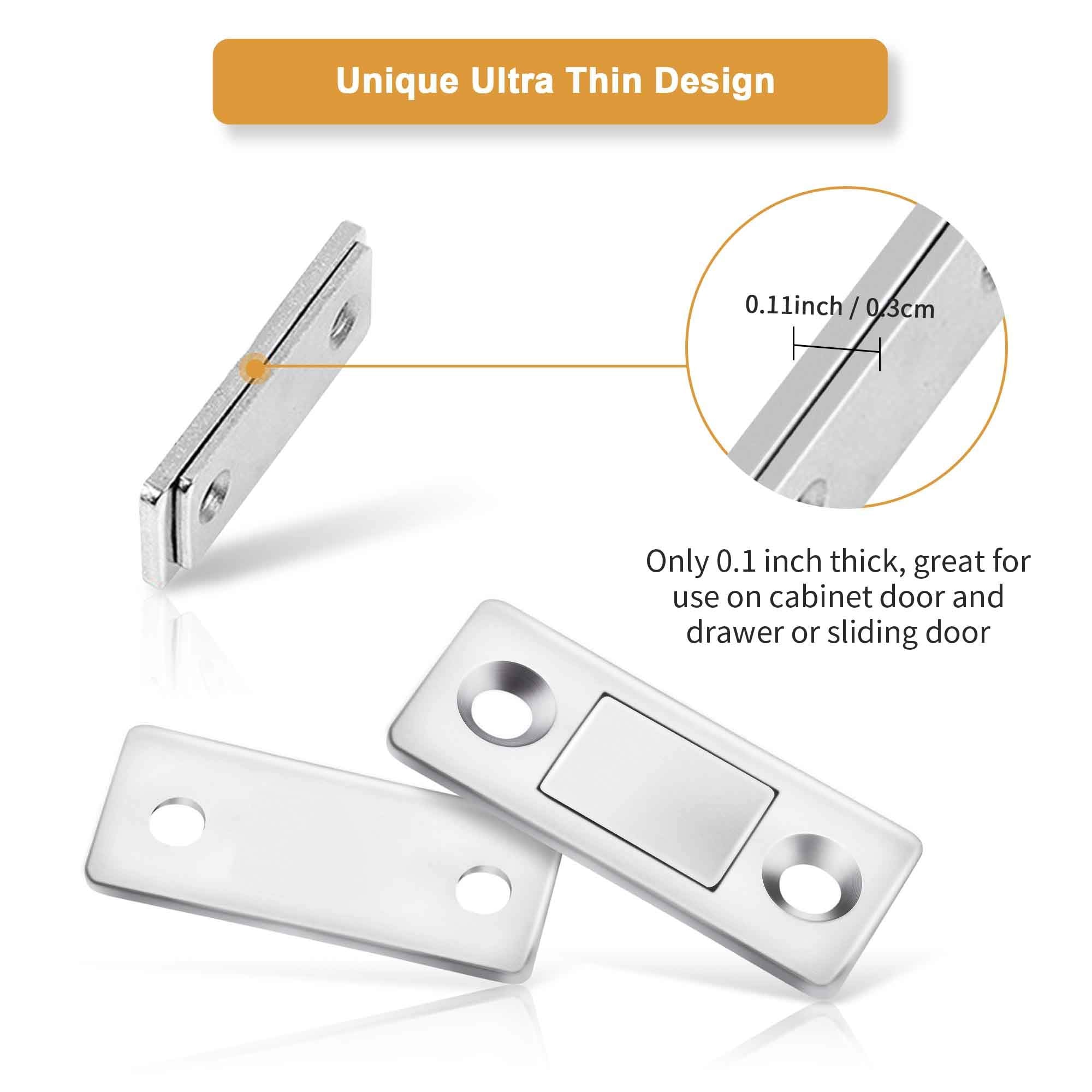 Monliful drawer magnet latch keeps drawers closed securely
