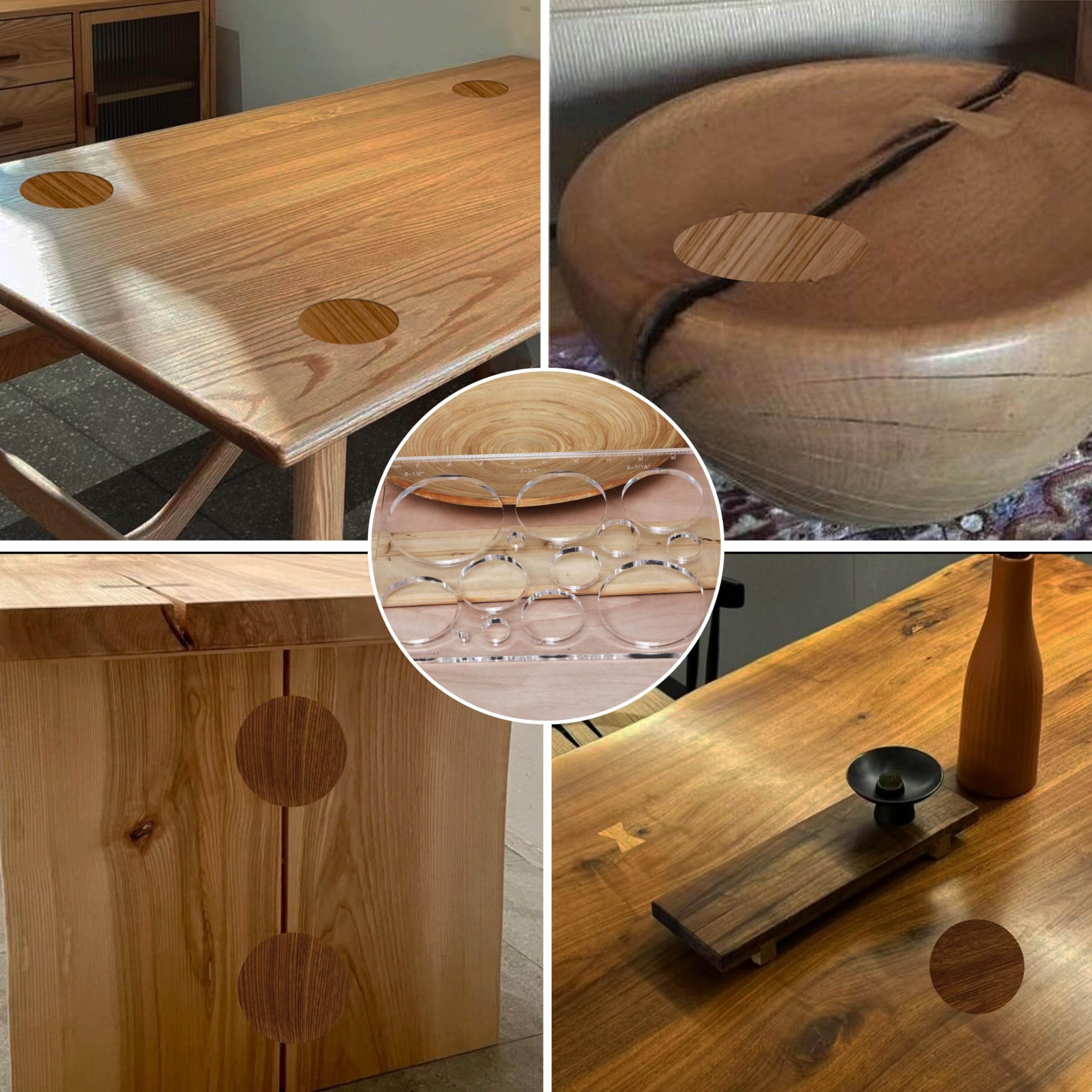 Monliful inlaid clear scale markings boost visibility and accuracy.