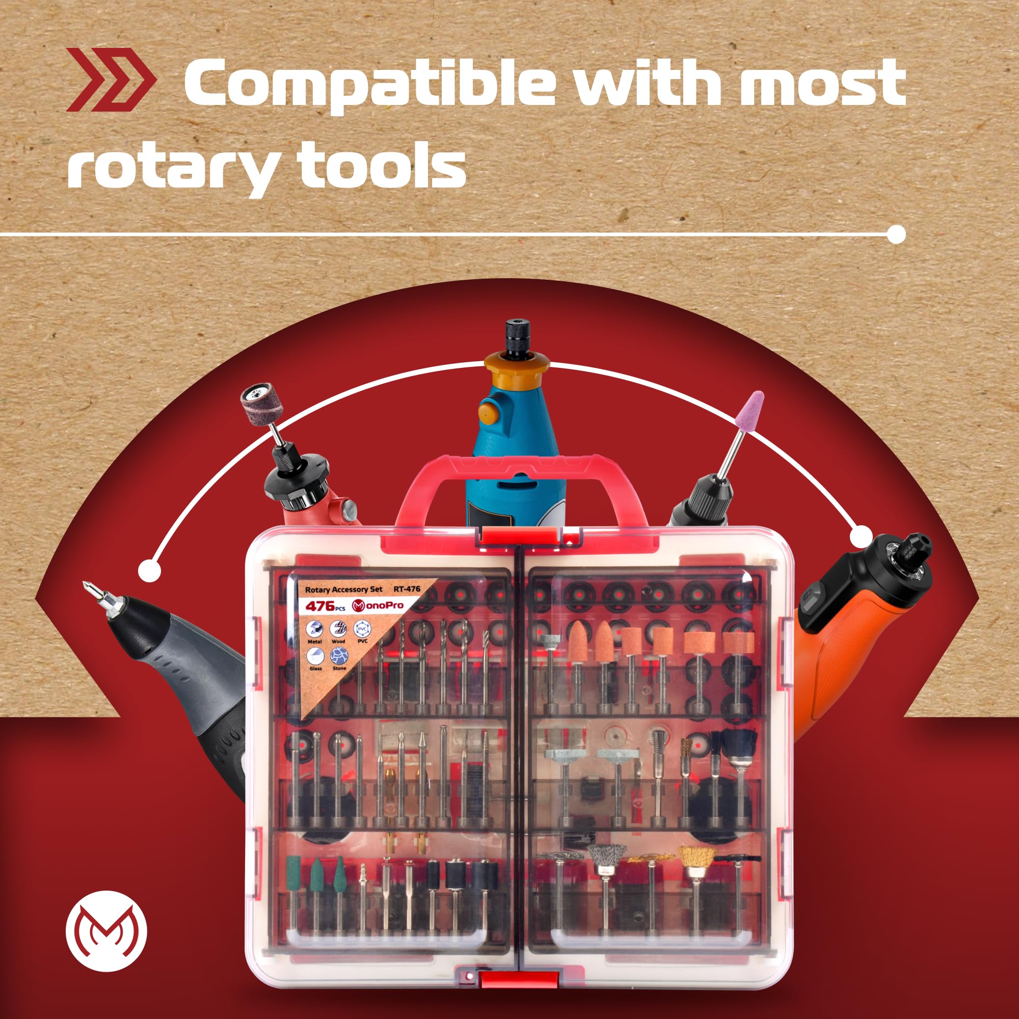 MonoPro brushes help gentle deburring and finishing without marring delicate surfaces.