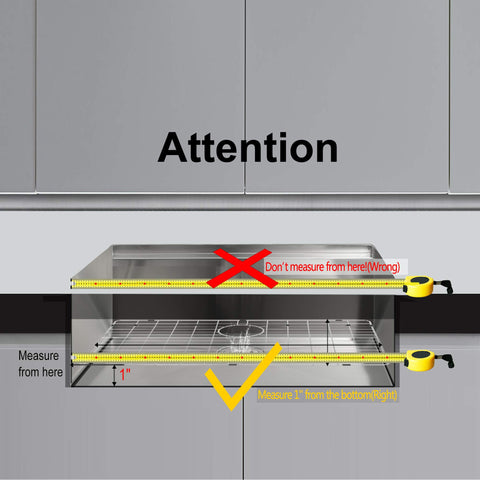 MONSINTA installed grid dries cups and cookware efficiently.