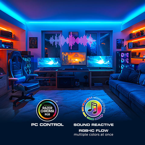 Monster Smart RGB strip Alexa and Google Home ready for voice control