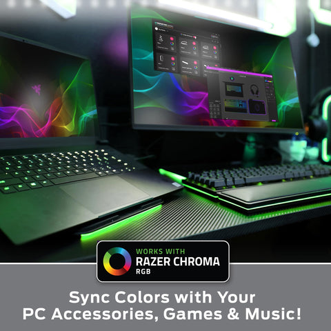 Monster Smart RGB strip with Razer Chroma Sync reacts to in-game events