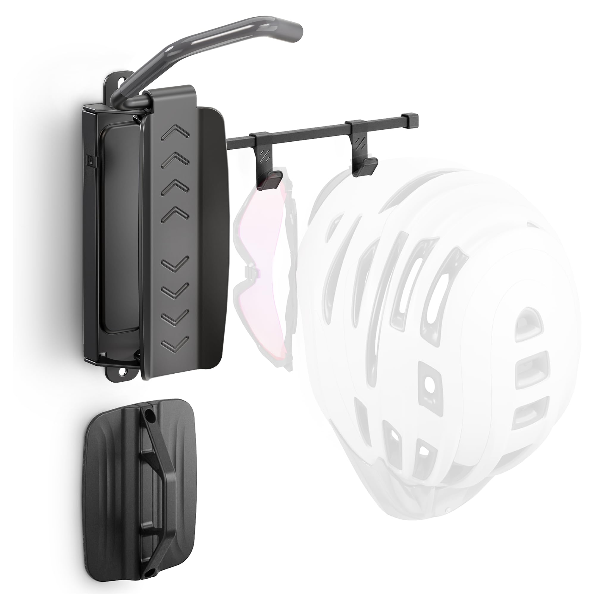 monTEK Swivel Bike Wall Mount with angled hook for easy mounting