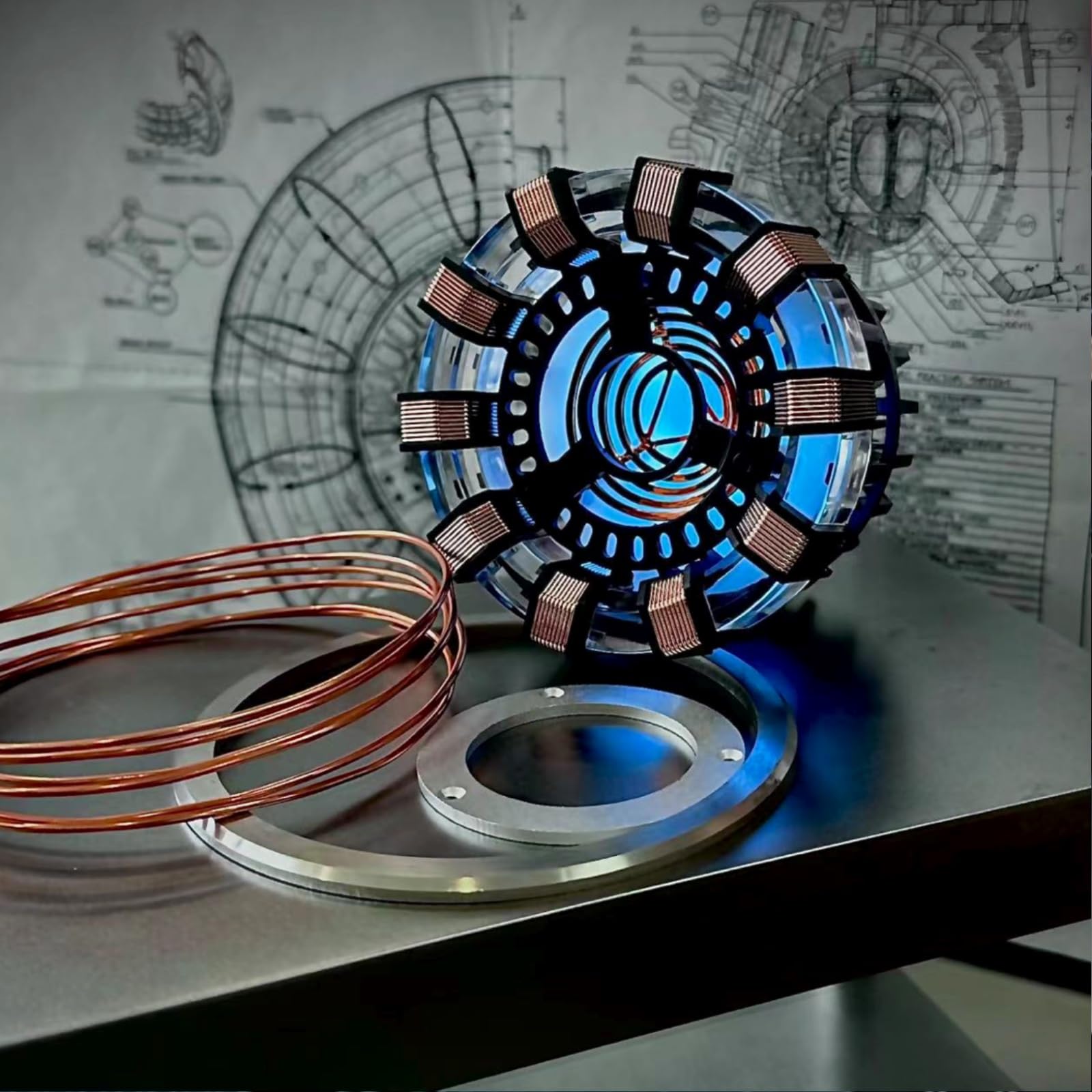 Moonacy Arc Reactor Light makes a thoughtful gift idea.