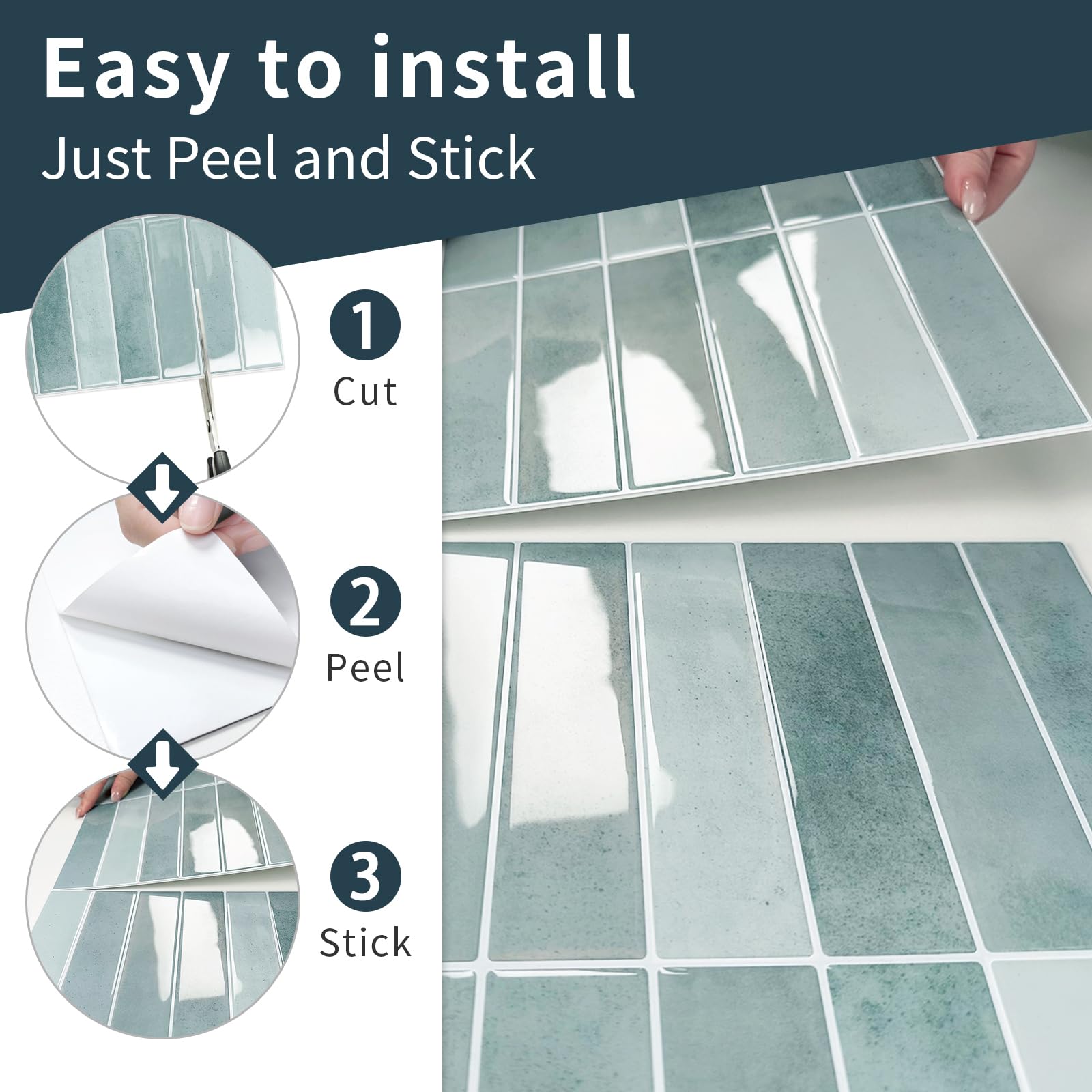 MOONFUN easy-clean surface wipes clean after cooking messes