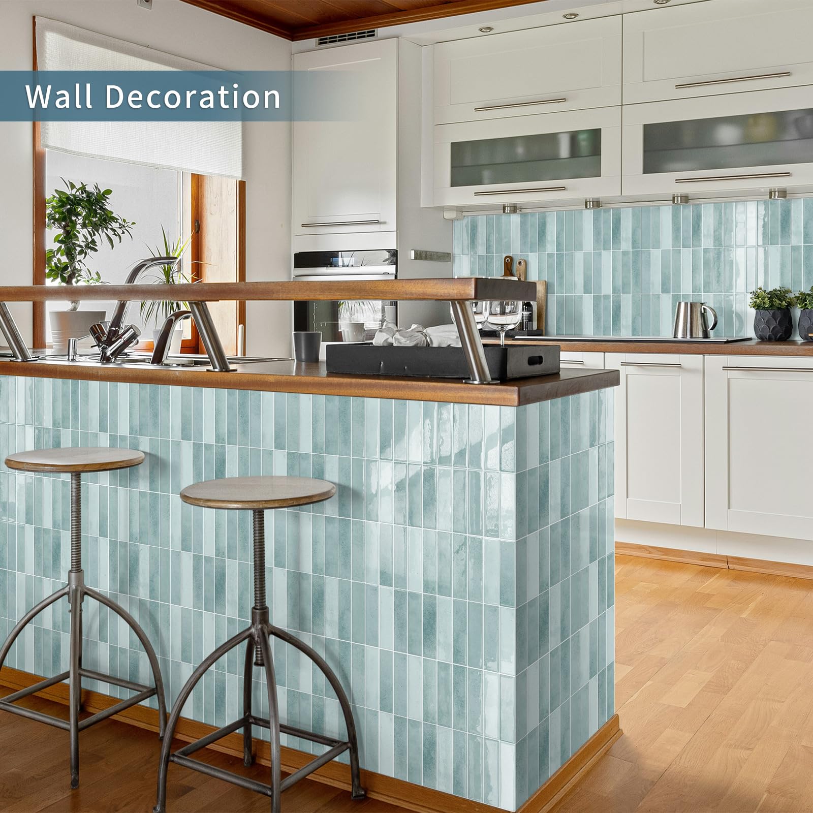 MOONFUN easy-cut backsplash tiles for quick DIY updates
