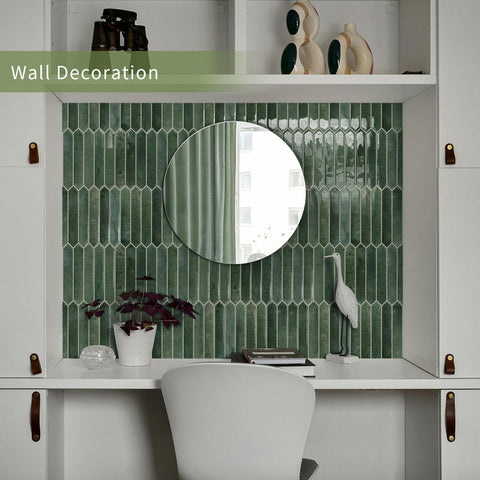 10 sheets included for versatile wall coverage and design flexibility.