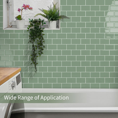 MOONFUN waterproof and humidity-resistant backsplash suitable for kitchens and baths.