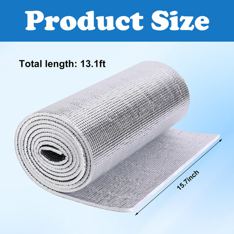Moonoom aluminum-foil water heater cover with reflective surface boosts efficiency